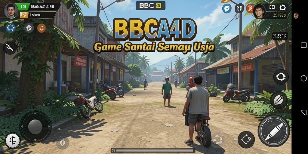 Tampilan gameplay BBCA4D yang menarik dan penuh warna.
