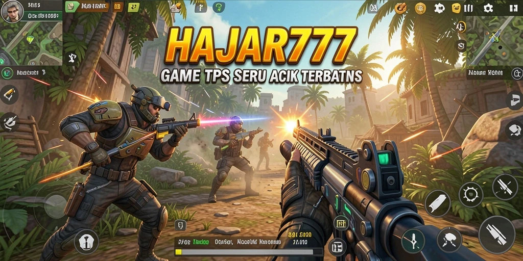 Gameplay HAJAR777 dengan aksi menegangkan dan grafis menarik.