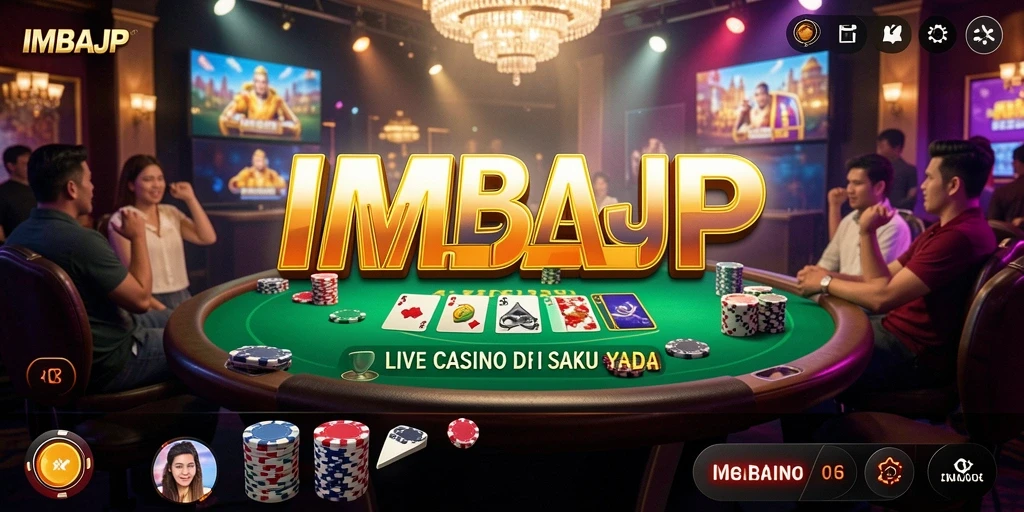 Tampilan menarik dari gameplay Live Casino yang mendebarkan.