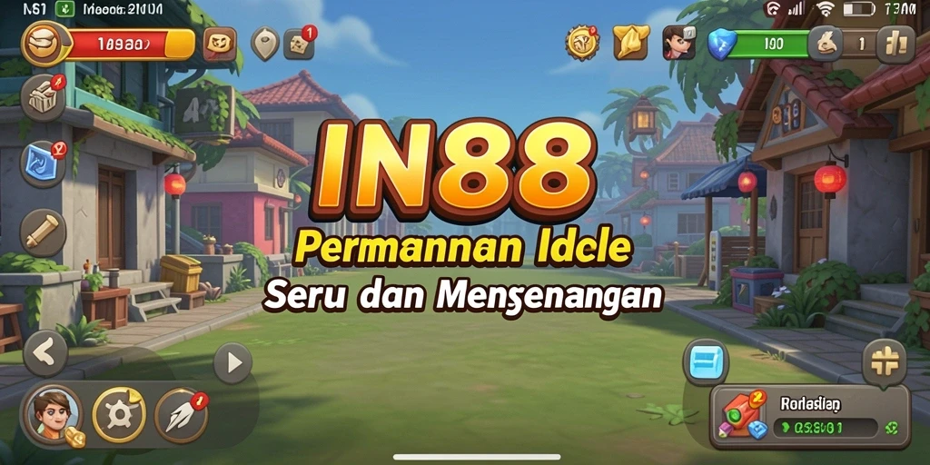 Tampilan gameplay IN88 dengan berbagai karakter dan sumber daya menarik.