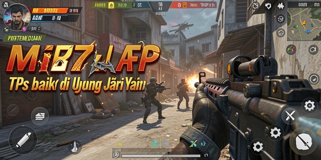 Gameplay seru MT777 dalam aksi penuh pertempuran FPS.