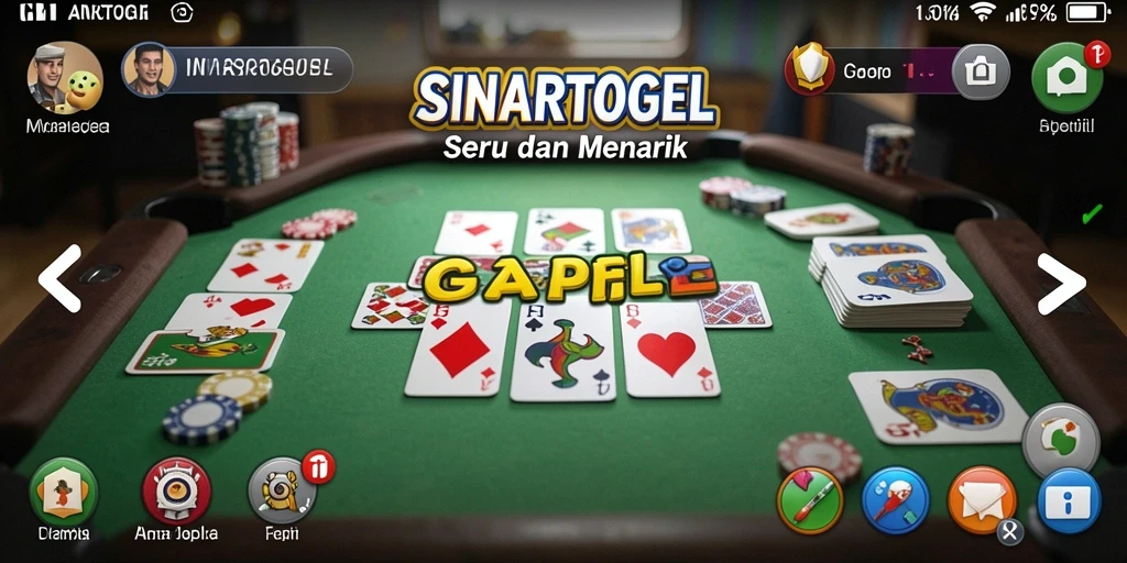 Tampilan gameplay seru dan menarik di SINARTOGEL.