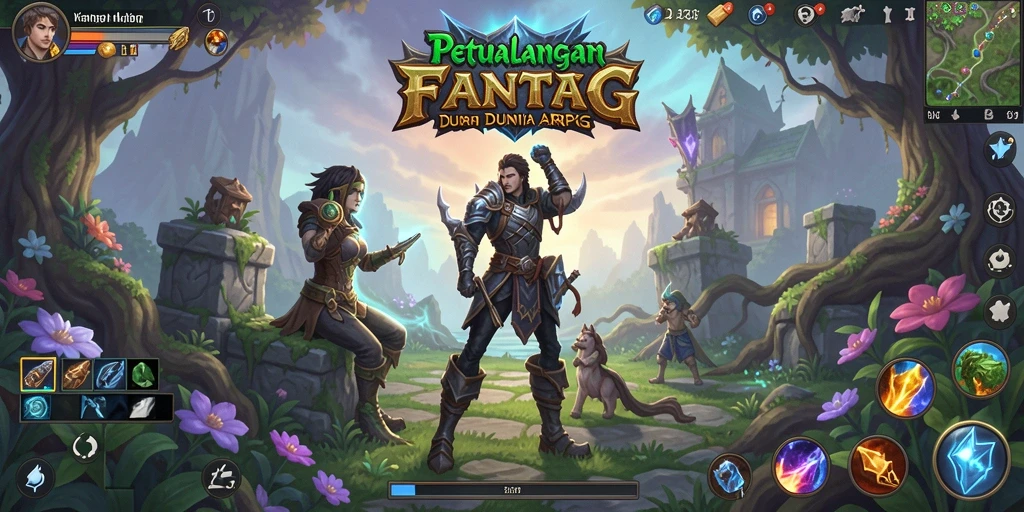 Tangkapan layar V07 menunjukkan aksi mendebarkan dalam pertempuran ARPG.